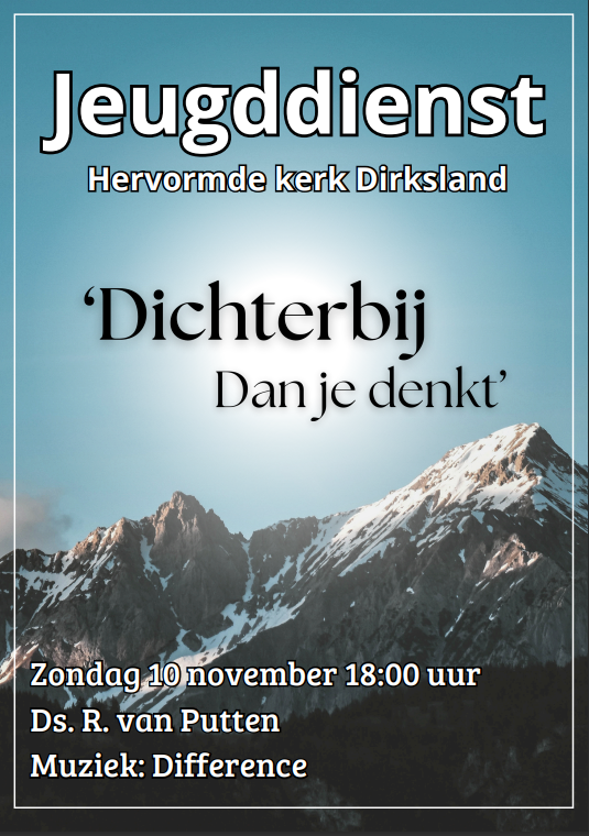 Jeugddienst 10 november